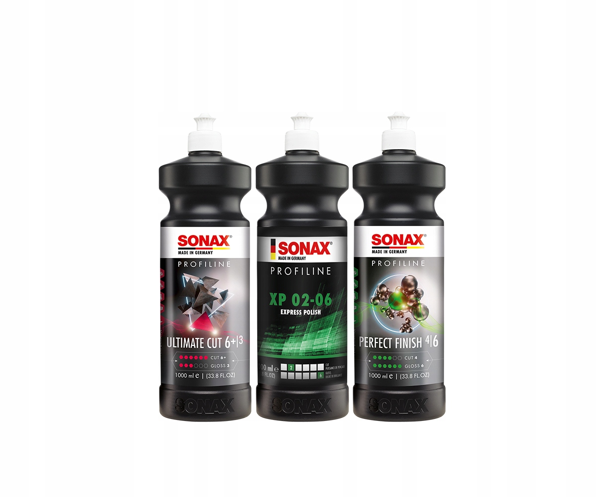 

Sonax Zestaw Past Cut 6+/3 Xp 02-06 Per.Finish 4/6