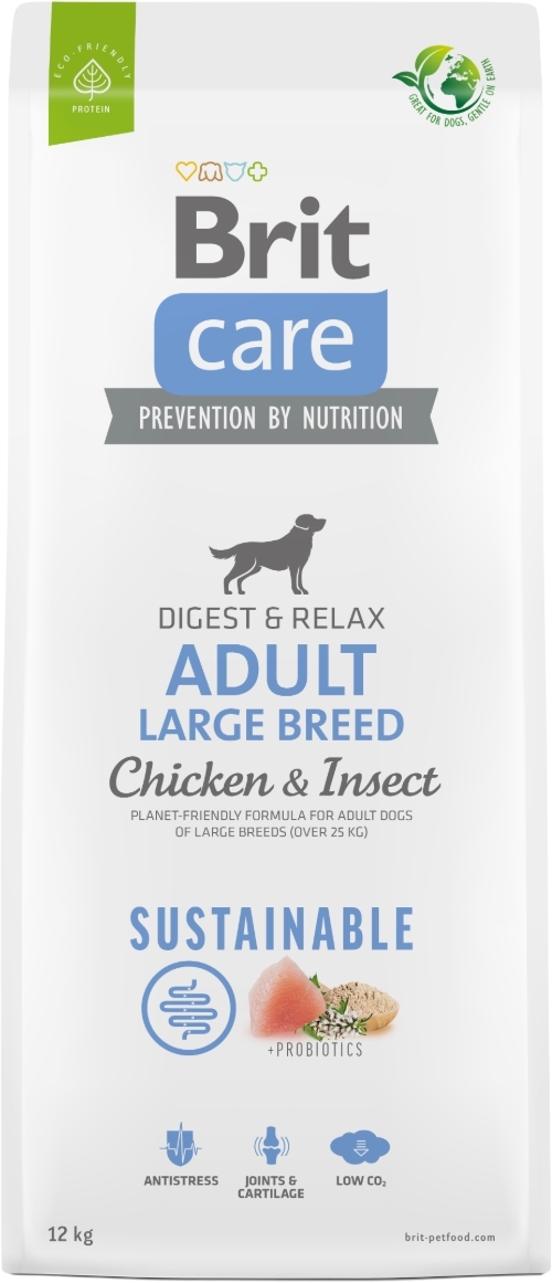 Brit Care Dog Sustainable sucha karma dla psa rasy olbrzymie kurczak 12 kg