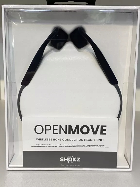 Słuchawki bezprzewodowe z przewodnictwem kostnym Shokz OpenMove Grey