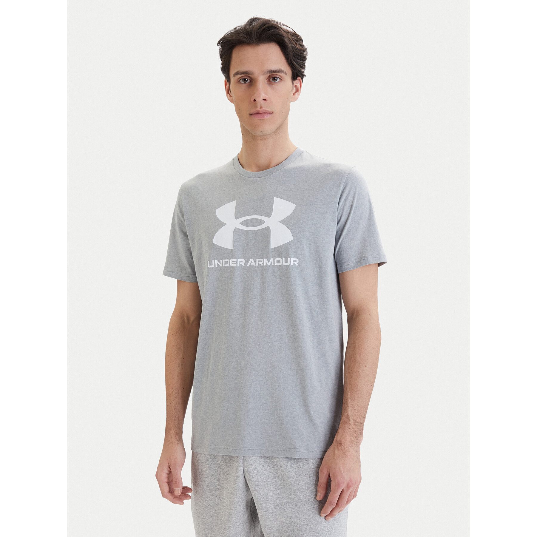 Under Armour Męskie T-Shirt Szary 1382911