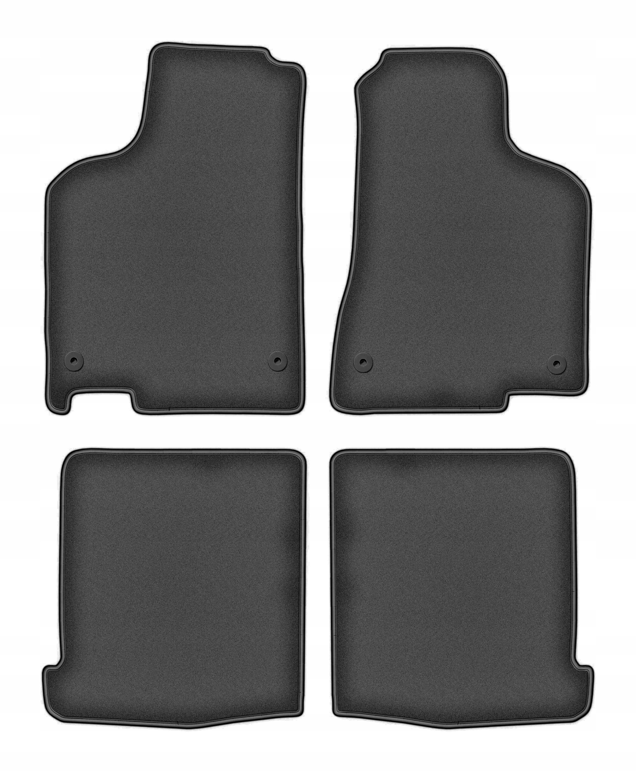 Velúrové autokoberce Premium pre: Volkswagen Lupo 3L 1997-2005