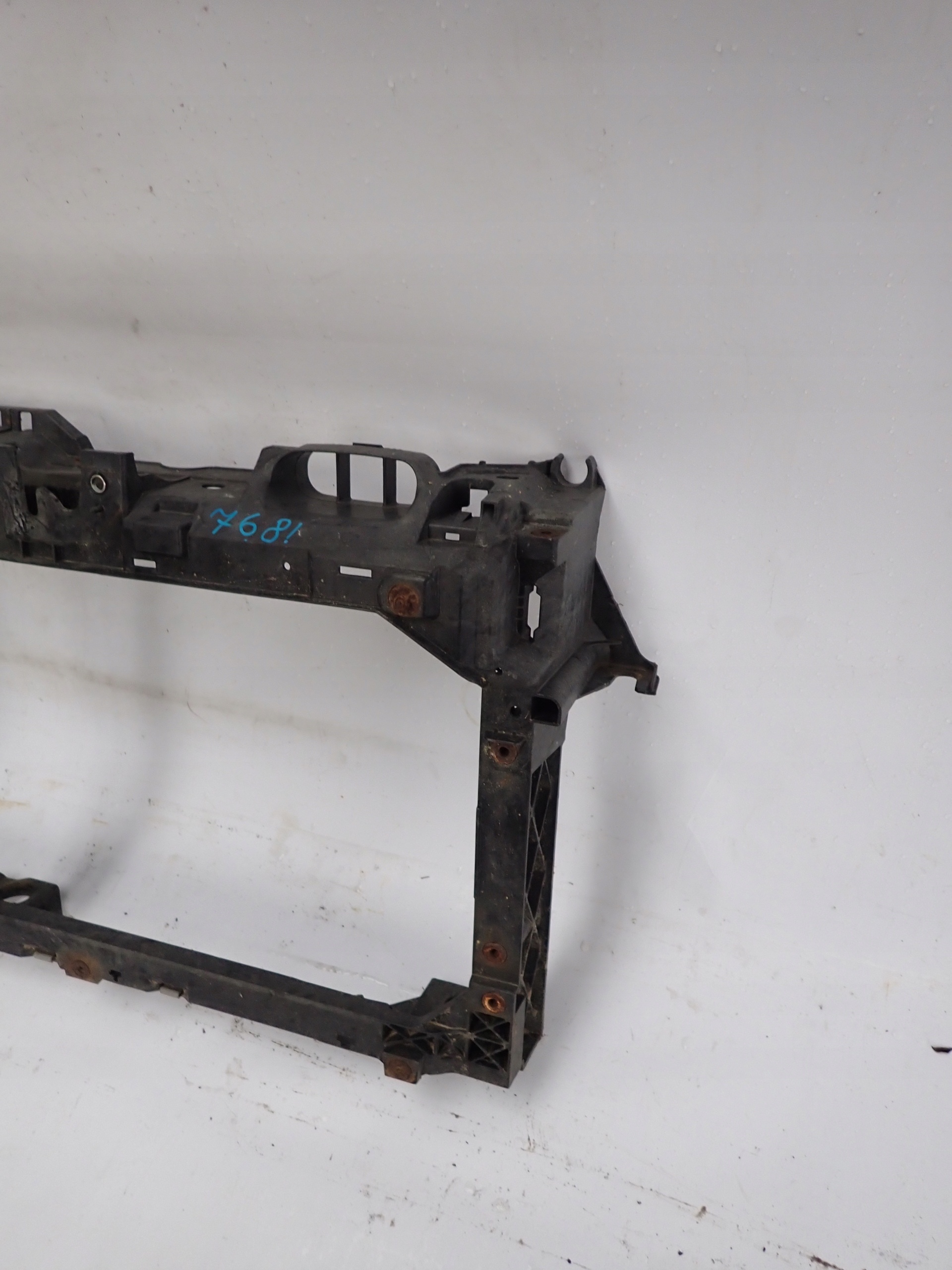 MAZDA 2 II 07- support panel for radiators pillar front