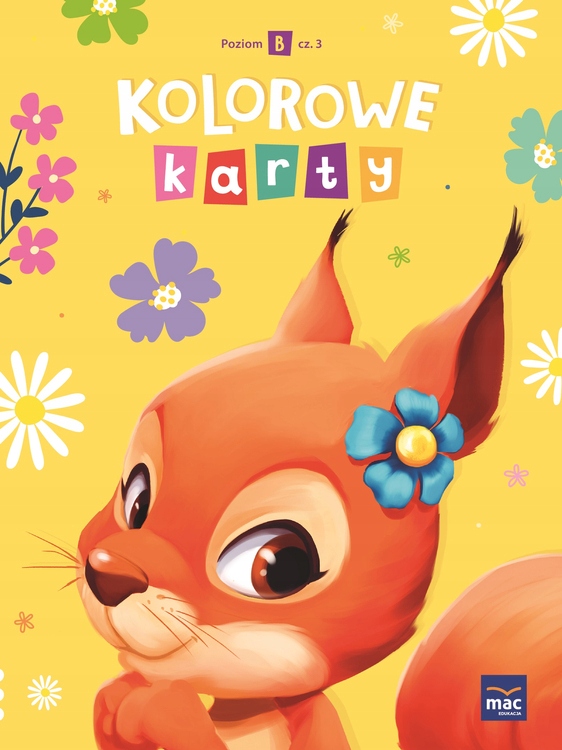 Kolorowe Karty Poziom B Karty Pracy cz.3