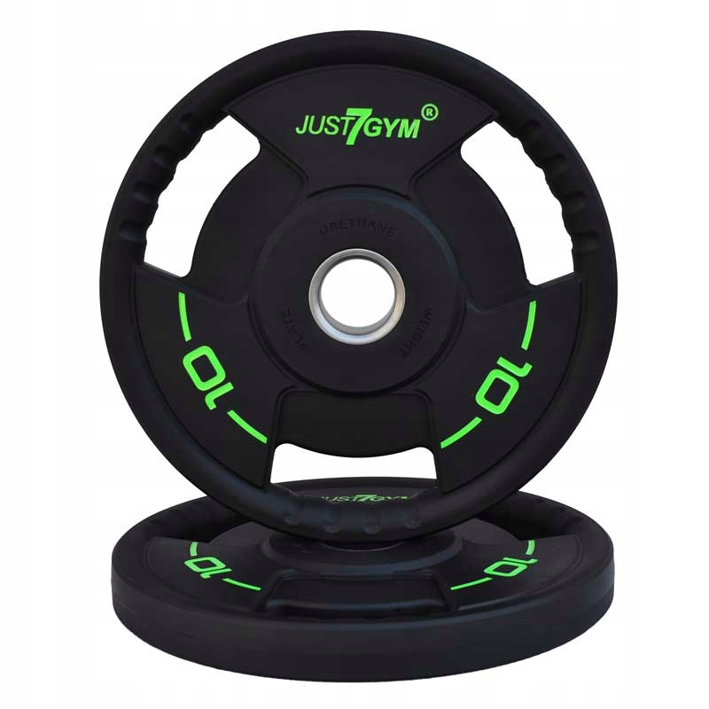 OBCIĄŻENIE OLIMPIJSKIE Z UCHWYTAMI 10KG JUST7GYM