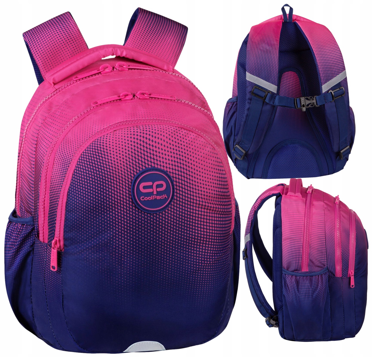 CoolPack PLECAK SZKOLNY MŁODZIEŻOWY Jerry GRADIENT FRAPE