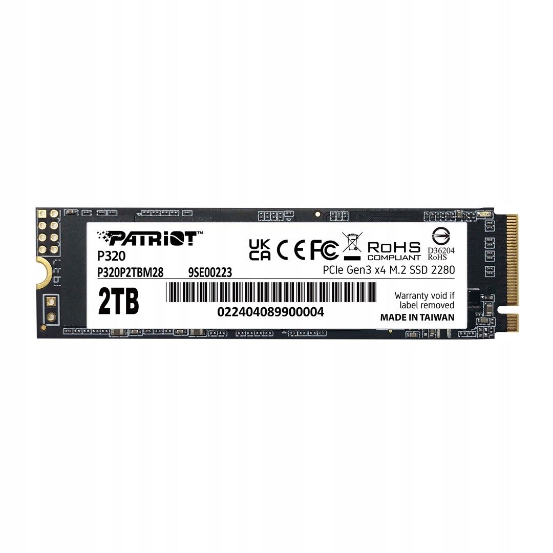 Ssd disk Patriot Memory Viper P320 2TB M.2 PCIe