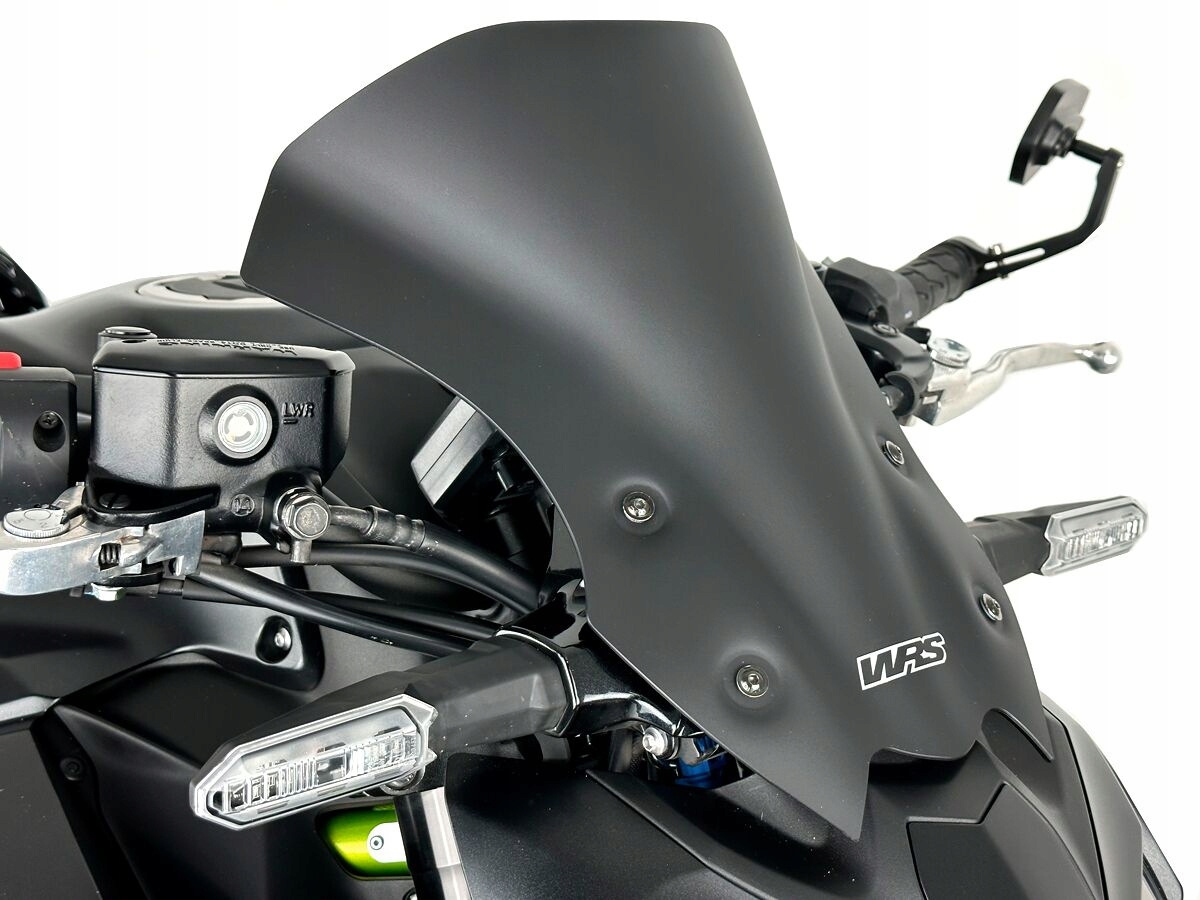 Motocyklové Plexi Wrs Touring Kawasaki Z900 Čierne