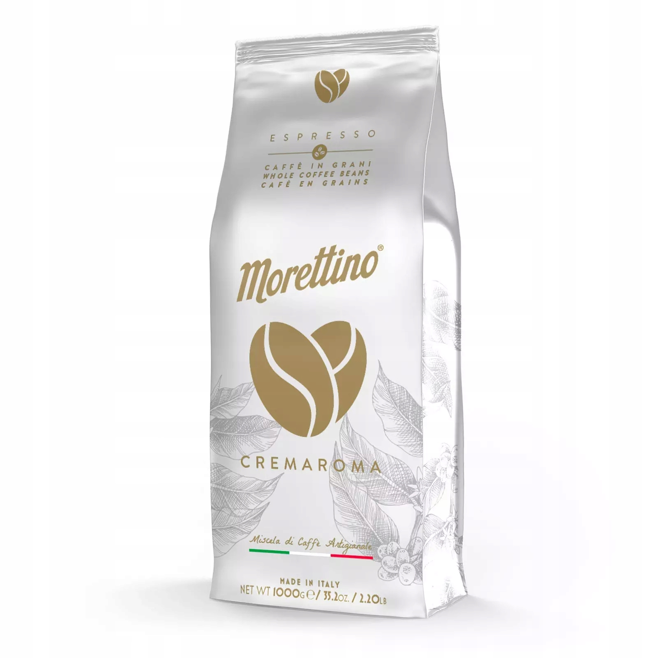 Kawa ziarnista Morettino Cremaroma 1kg Sycylia Włochy
