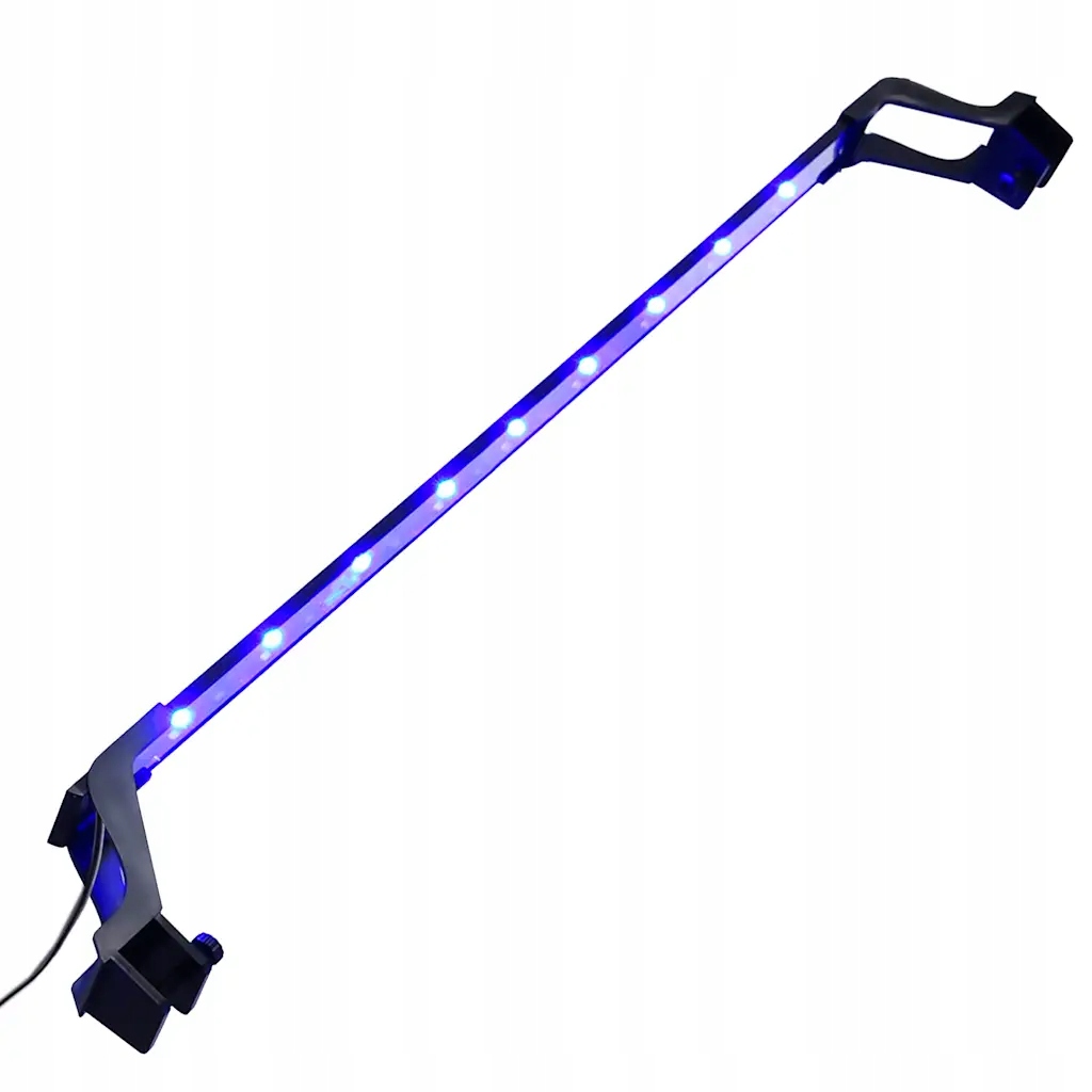 Led světlo do akvária se svorkami 75–90 cm modré a bílé
