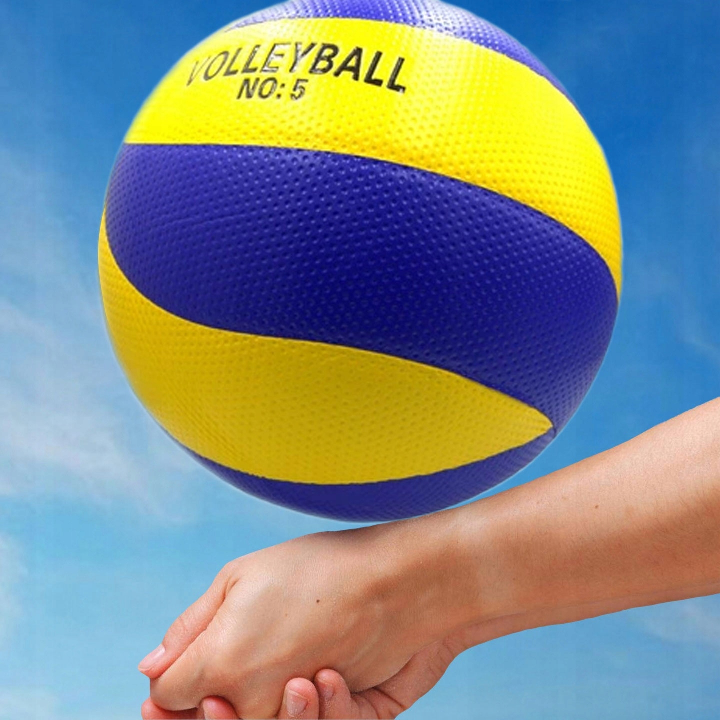 PIŁKA + POMPKA do GRY DO SIATKÓWKI SIATKOWA PIŁKA PLAŻOWA MECZOWA HALOWA Model P7