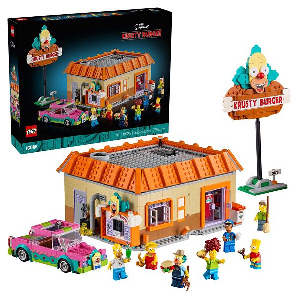 Lego Icons 10352 The Simpsons: Krusty Burger