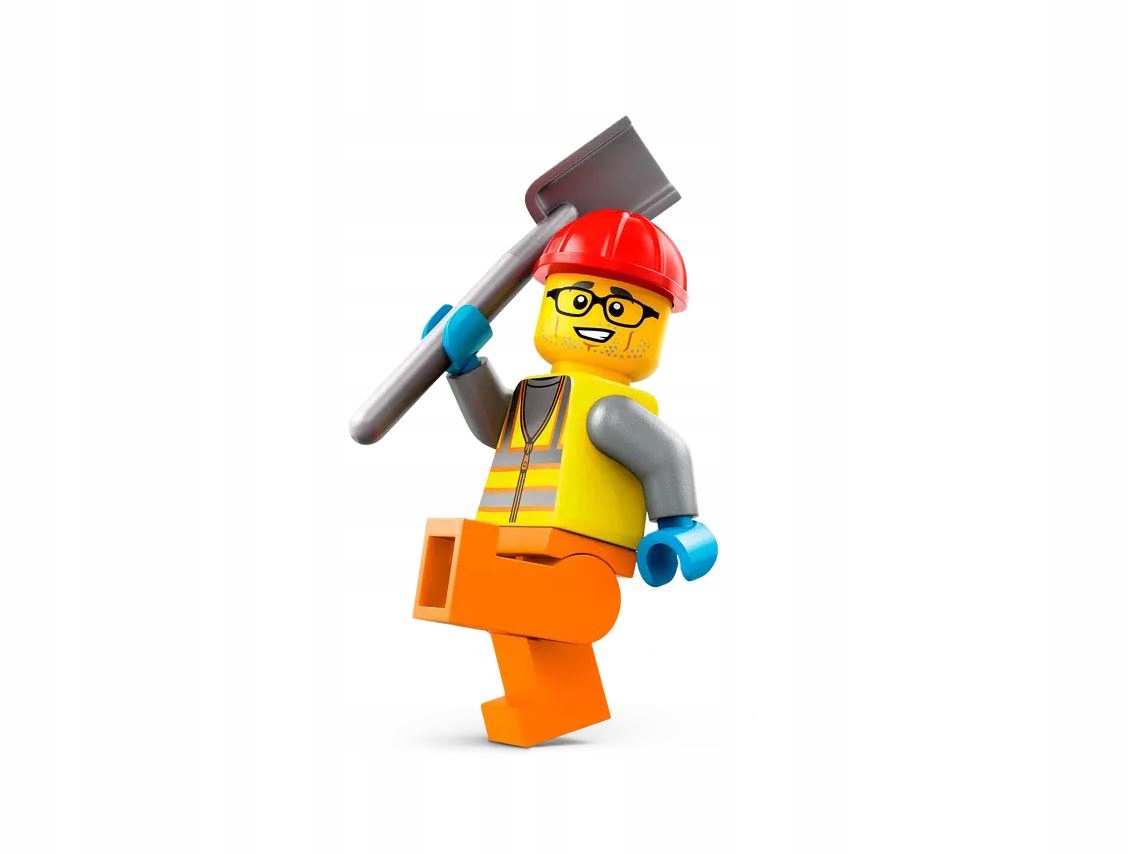 LEGO City Walec budowlany klocki 60401 auto budowlane na prezent torba Seria Ruch drogowy