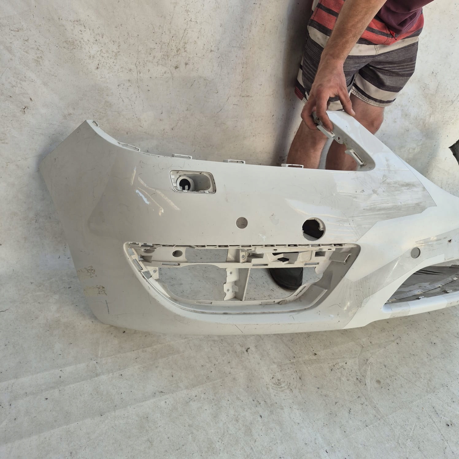 SAAB 9-5 II 10-12 bumper front front SPR PDC