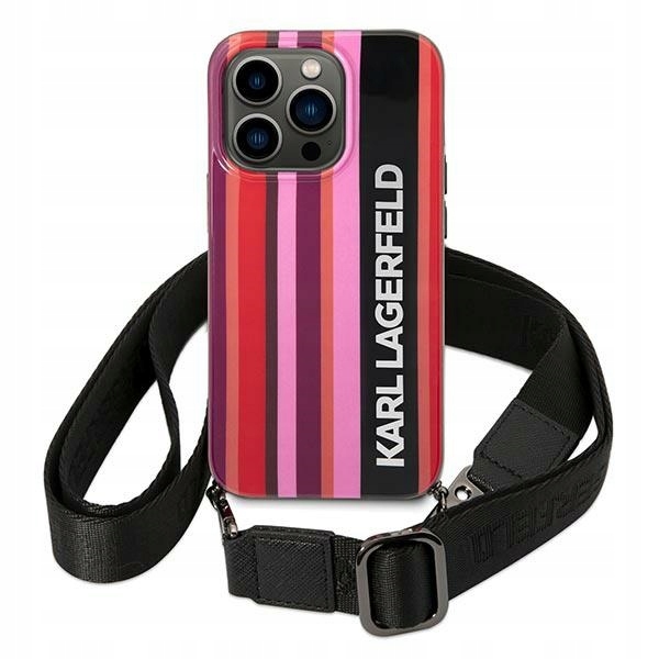 Karl Lagerfeld Etui Hardcase Do Iphone 14 Pro Max 6,7 Stripes Strap