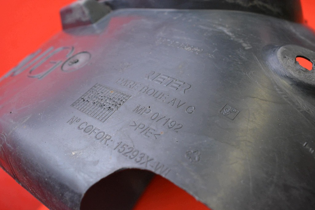 mudguard left front front 9673768880 PEUGEOT 208 1 and 12-16