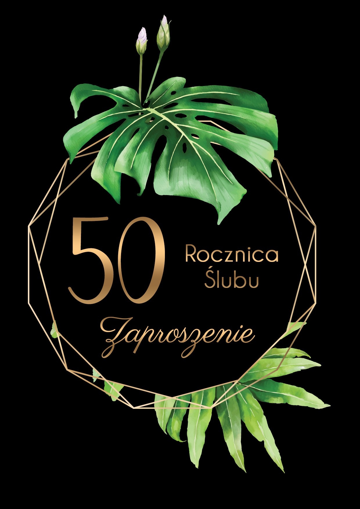 ZAPROSZENIE NA ROCZNICĘ ŚLUBU - Luxury Anniversary