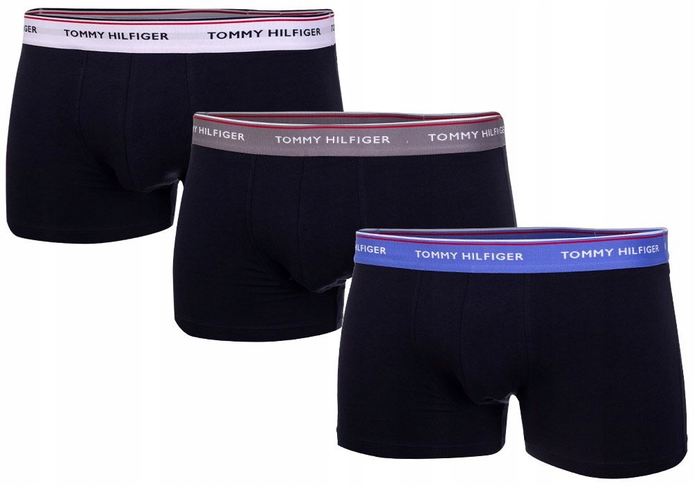 

Tommy Hilfiger Bokserki Męskie Trunk 3P Navy r. L