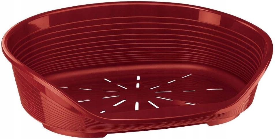 Ferplast Siesta Deluxe 6 Kosz Legowisko dla Psa Bordowy 70,5x52x2,5 cm