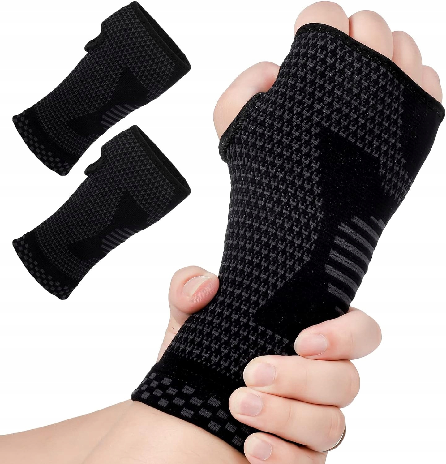 Elastyczna Ortopedyczna Opaska Na Nadgarstek 2szt prawa i lewa