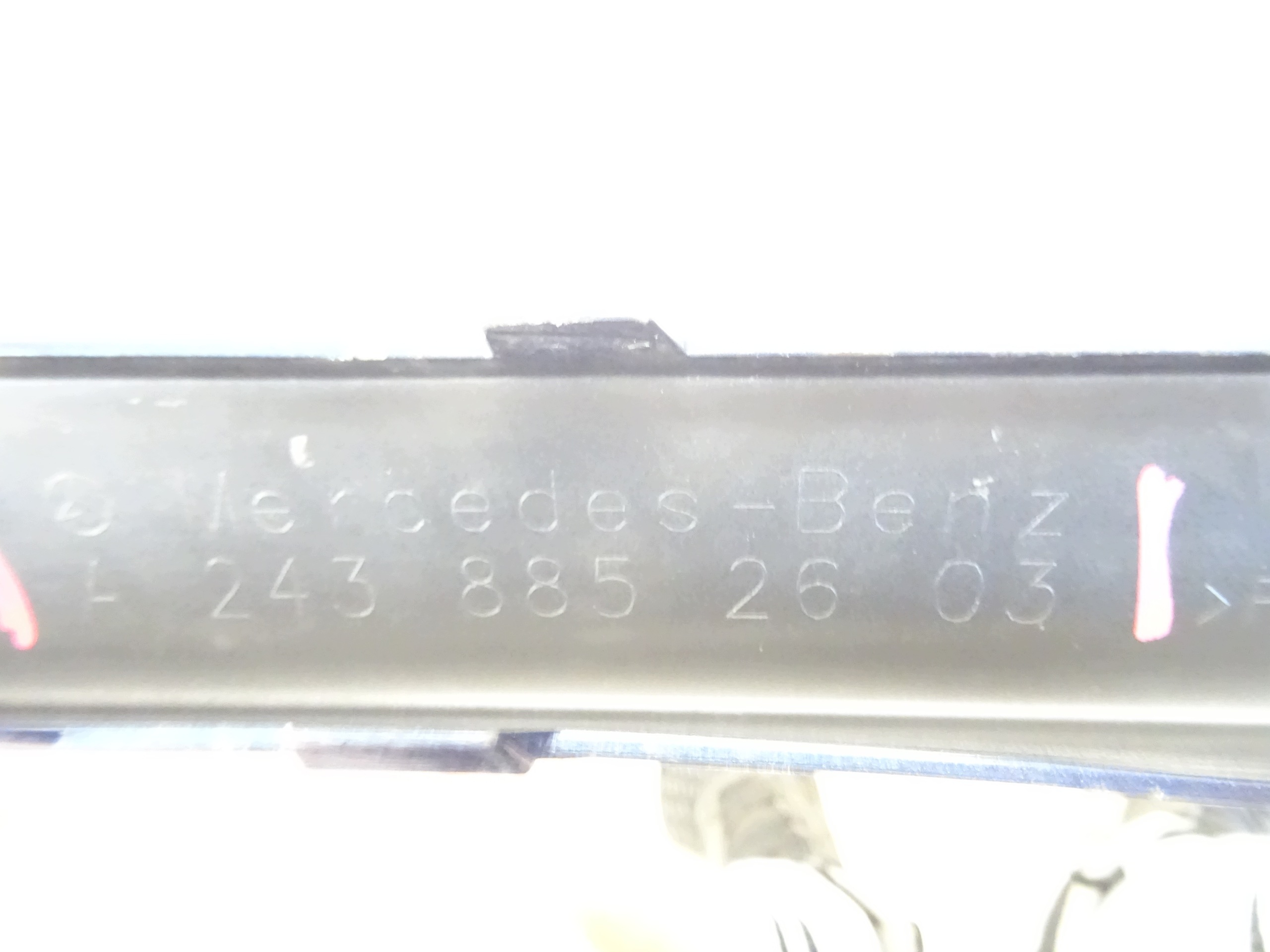lišta nárazníku předek MERCEDES EQA A243 A2438852603