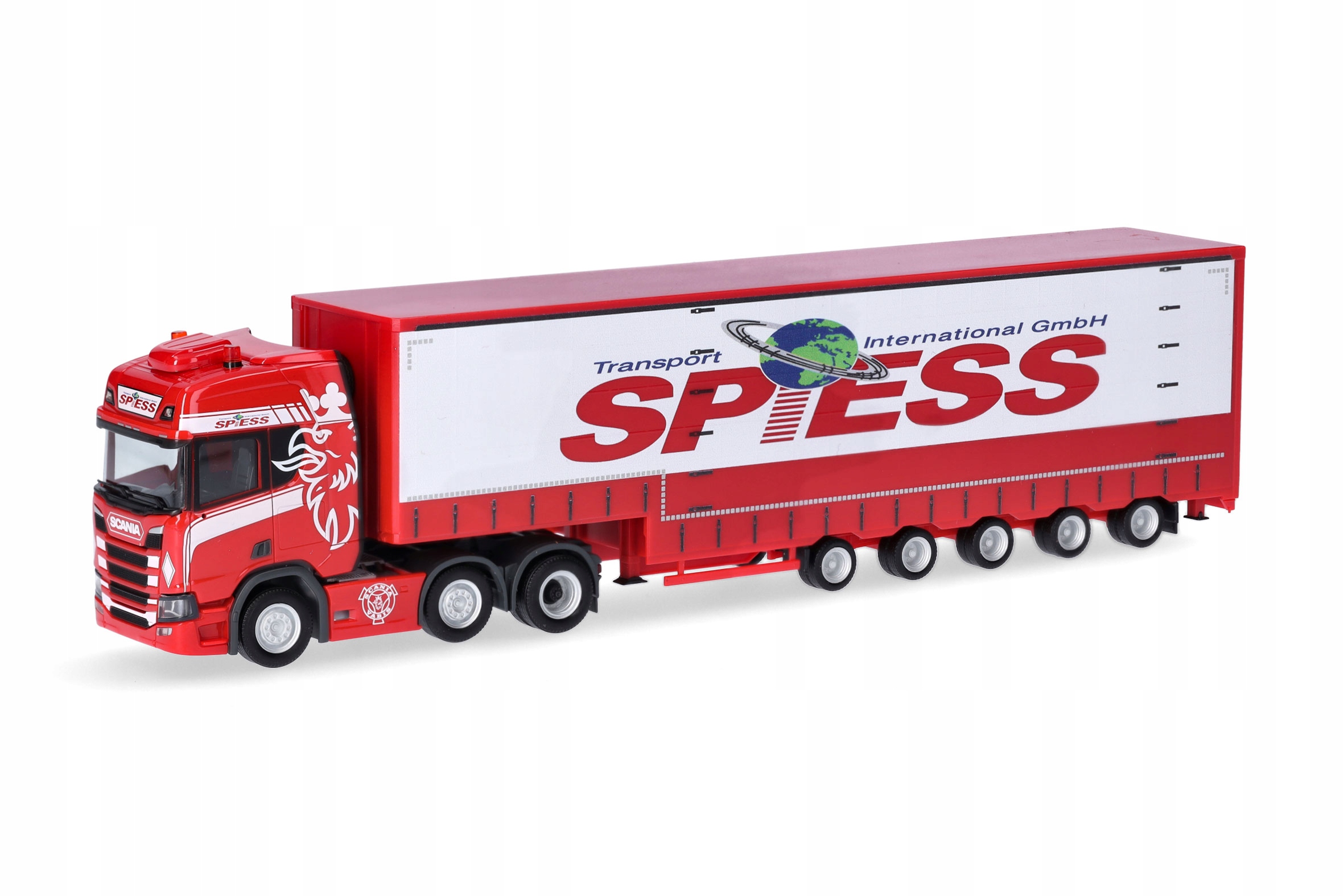 Herpa 317016 Scania Cr 20 Hd 6x2 Spiess