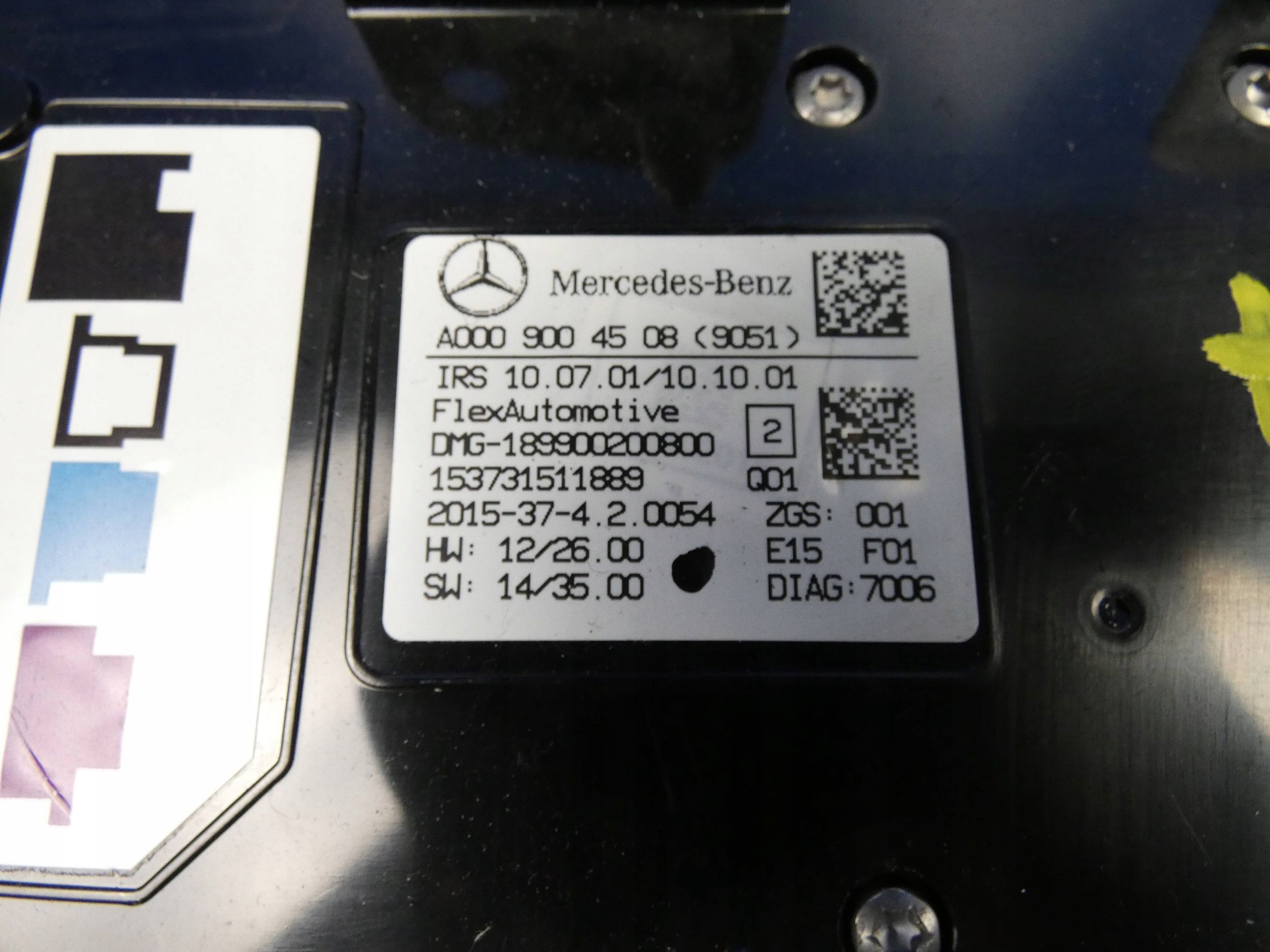 MERCEDES CLA W117 A W176 light inner cabs front