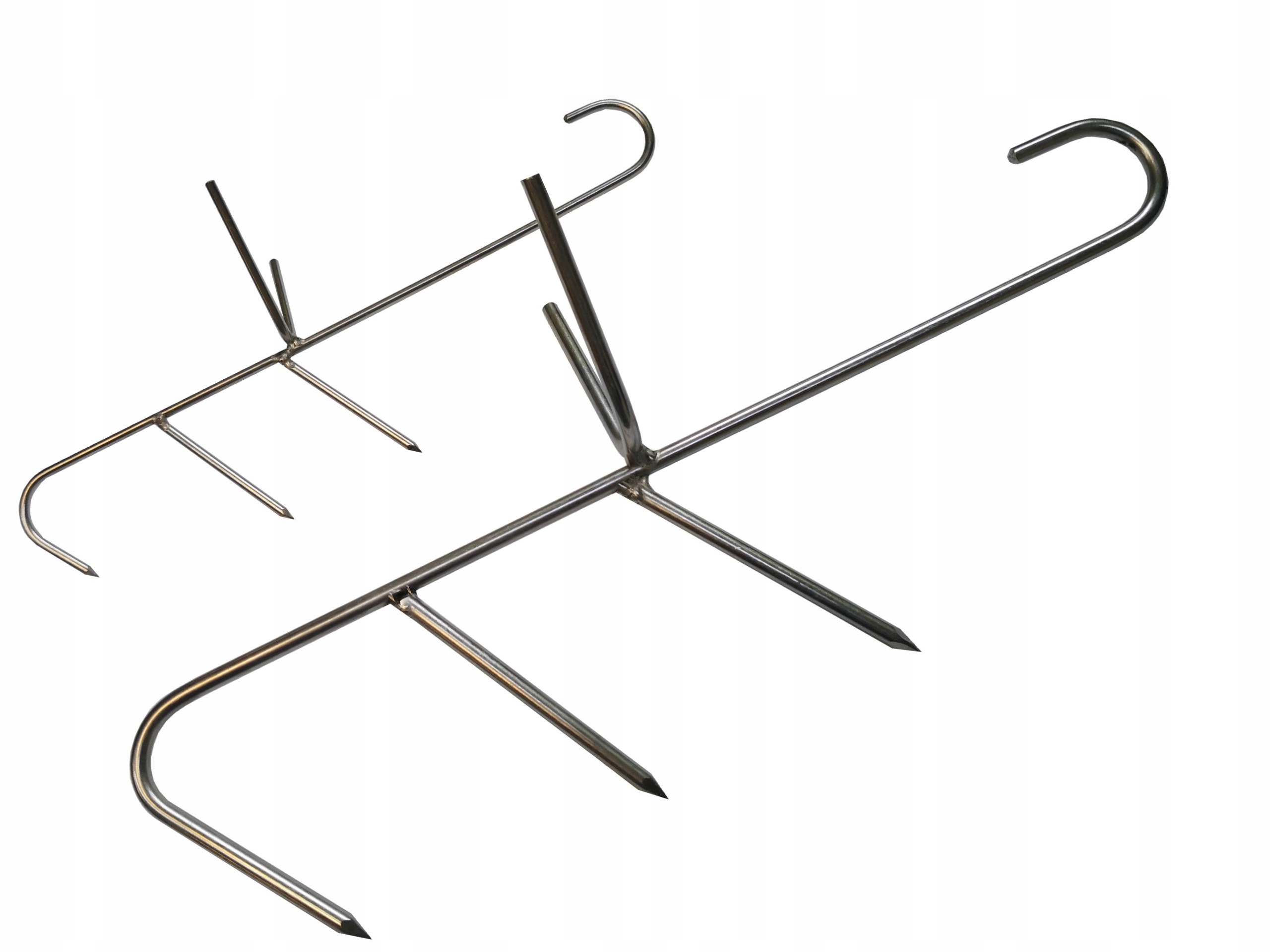 Hak haki do wędzenia POTRÓJNY DUŻY 300mm ZUT TOGO Kod producenta HAKI DO WĘDZENIA INOX