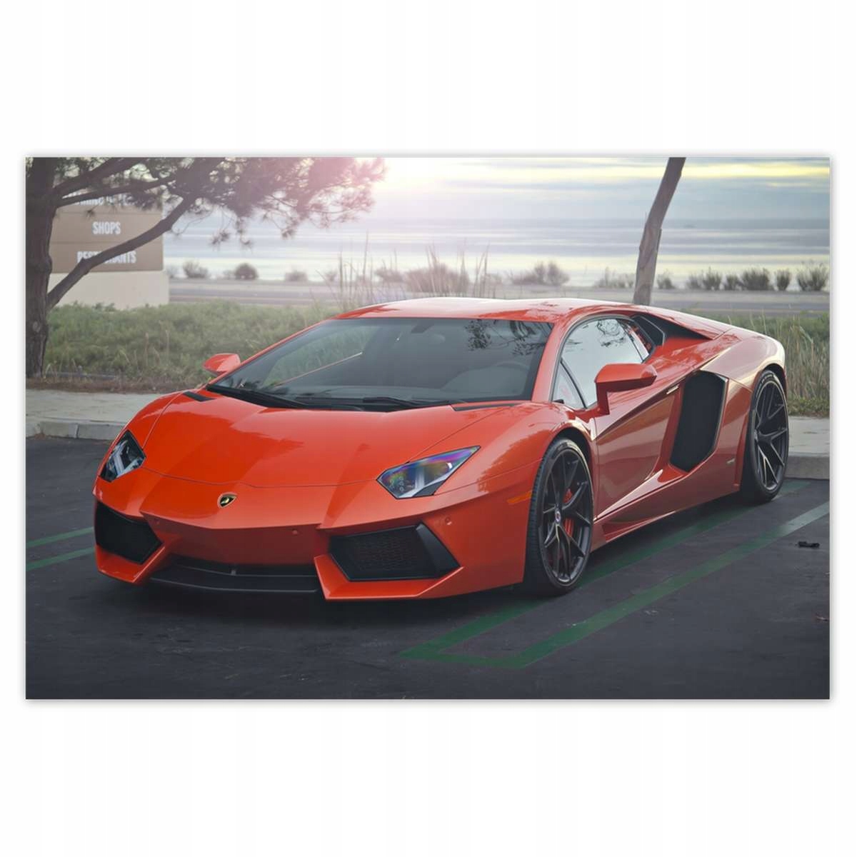 Plakáty 200x135 Sportovní auto