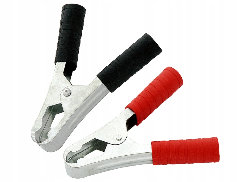 KROKODYLEK 100A CZERWONY + CZARNY PARA