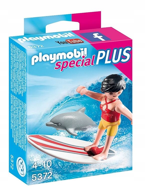

Playmobil 5372 Surfer z delfinem
