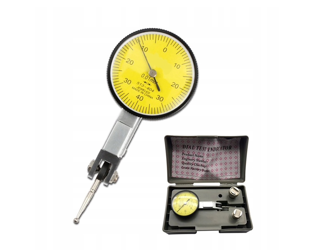 Diatest Hodinový Senzor Sklopný Pulpitas 0,8 mm Velký Hodinový Stroj 40 mm