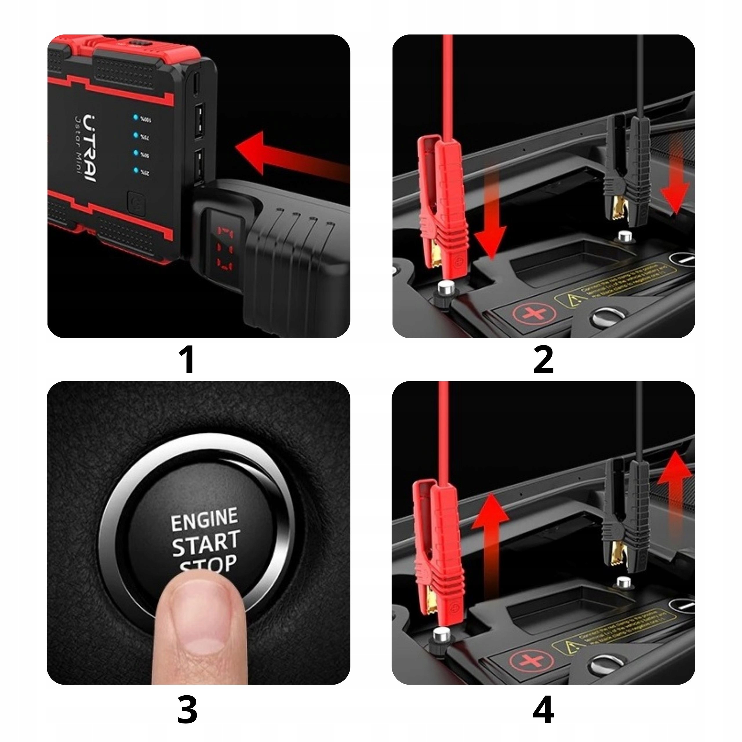 POWERBANK DO SAMOCHODU STARTER BOOSTER ROZRUCH 12V Marka Full Power