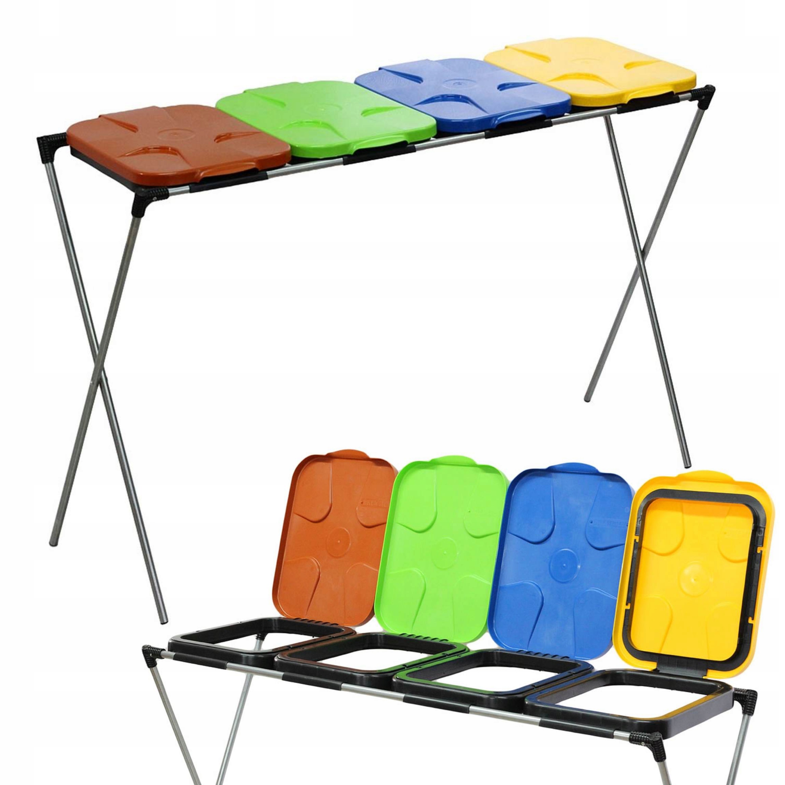 Levně Geko Stojan-koš Na 4 Pytle Na Tříděný Odpad