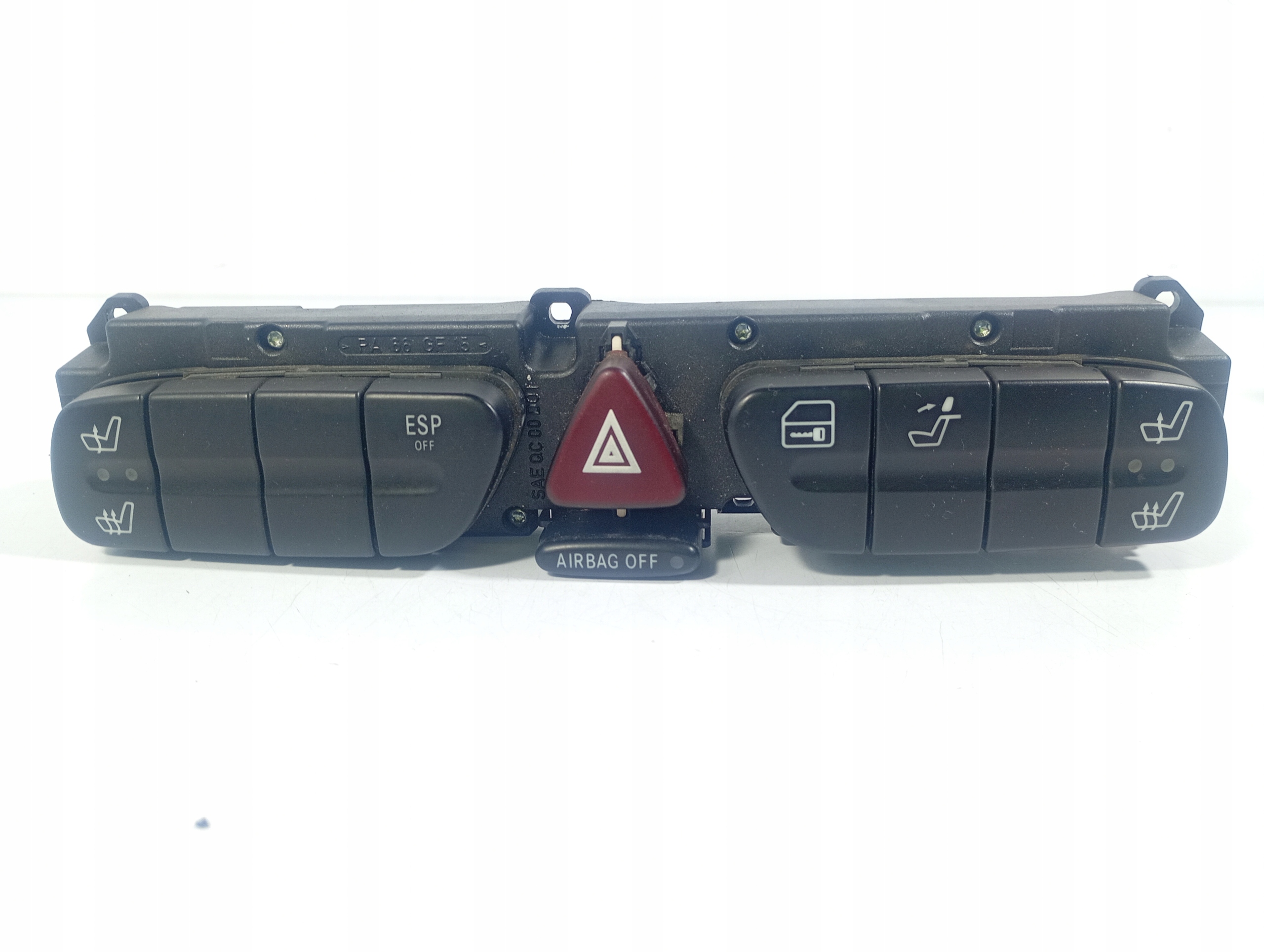 Mercedes W203 C KLASA 00-07 switch PANEL PRZYCISKOW OE 2038215458