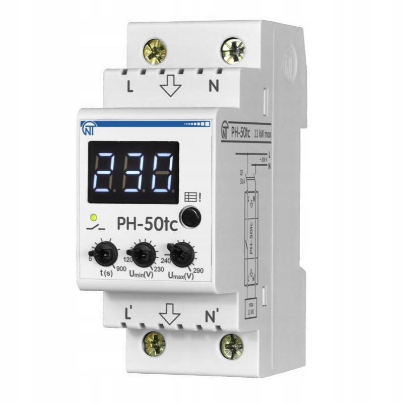 Relé napětí РН-50tc Novatek Electro