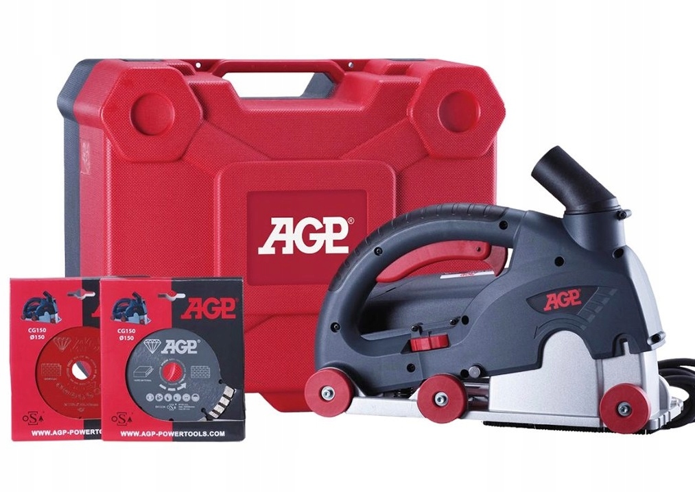 Agp Výkonná profesionální nástěnná drážkovačka CG150 2500W