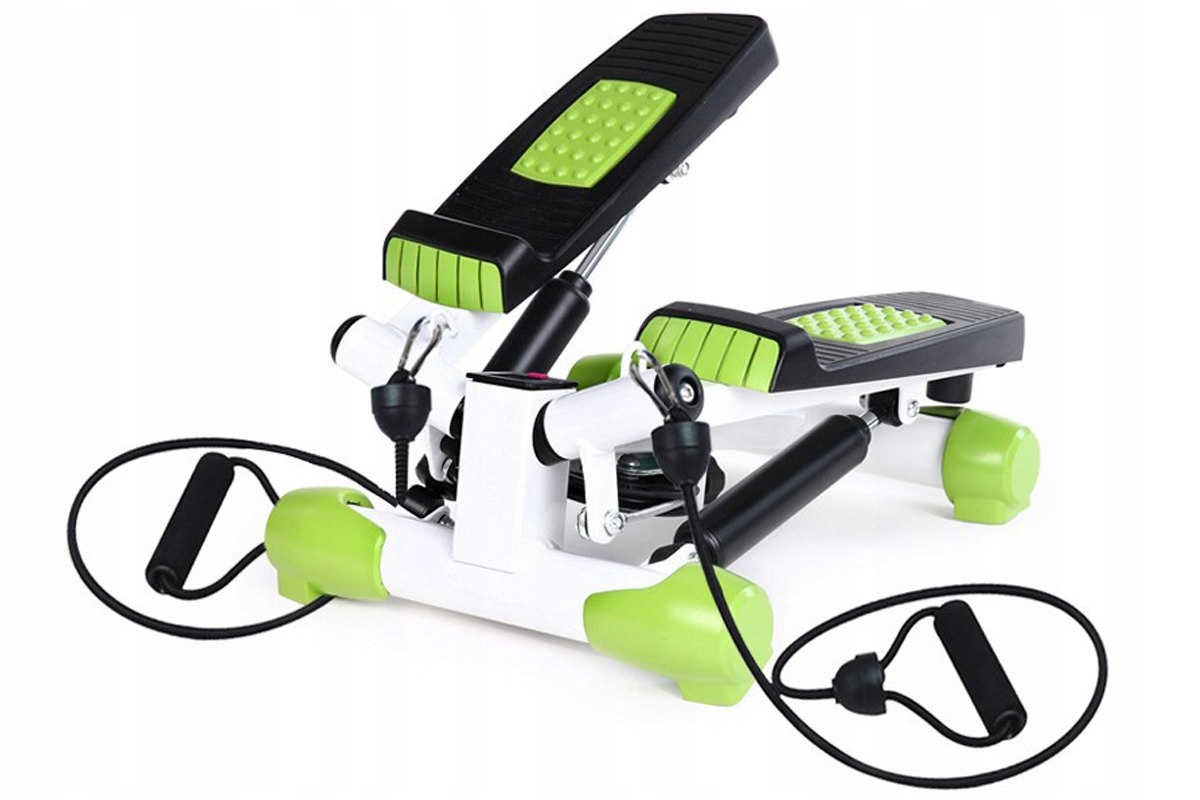 Hms Stepper Skrętny Steper z Licznikiem Linkami