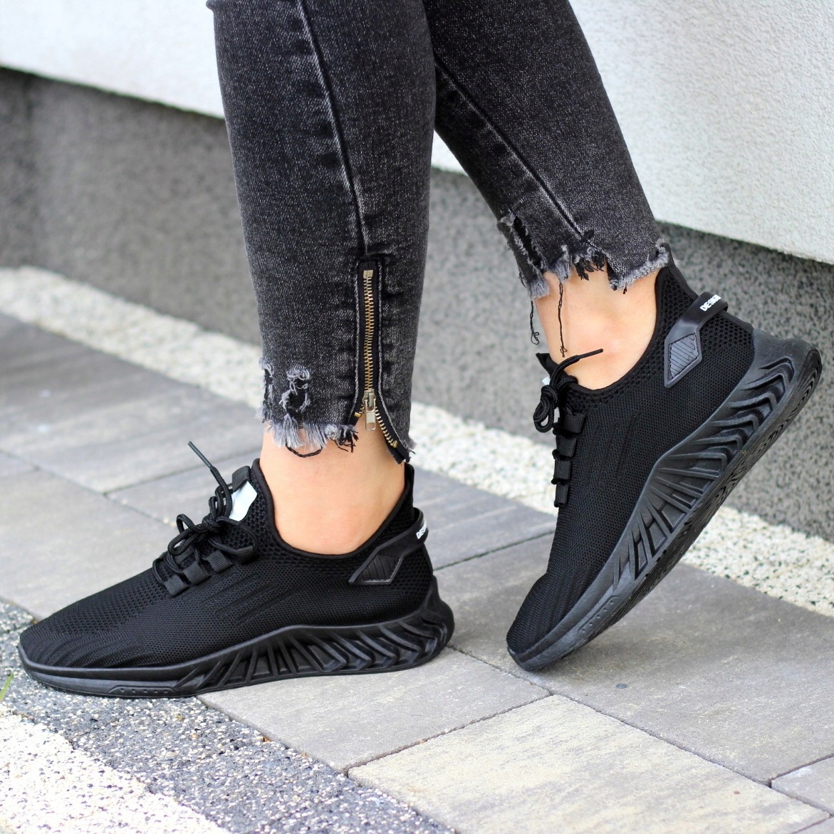 ADIDASY CZARNE Damskie BUTY Sportowe LEKKIE 39 Rozmiar 39