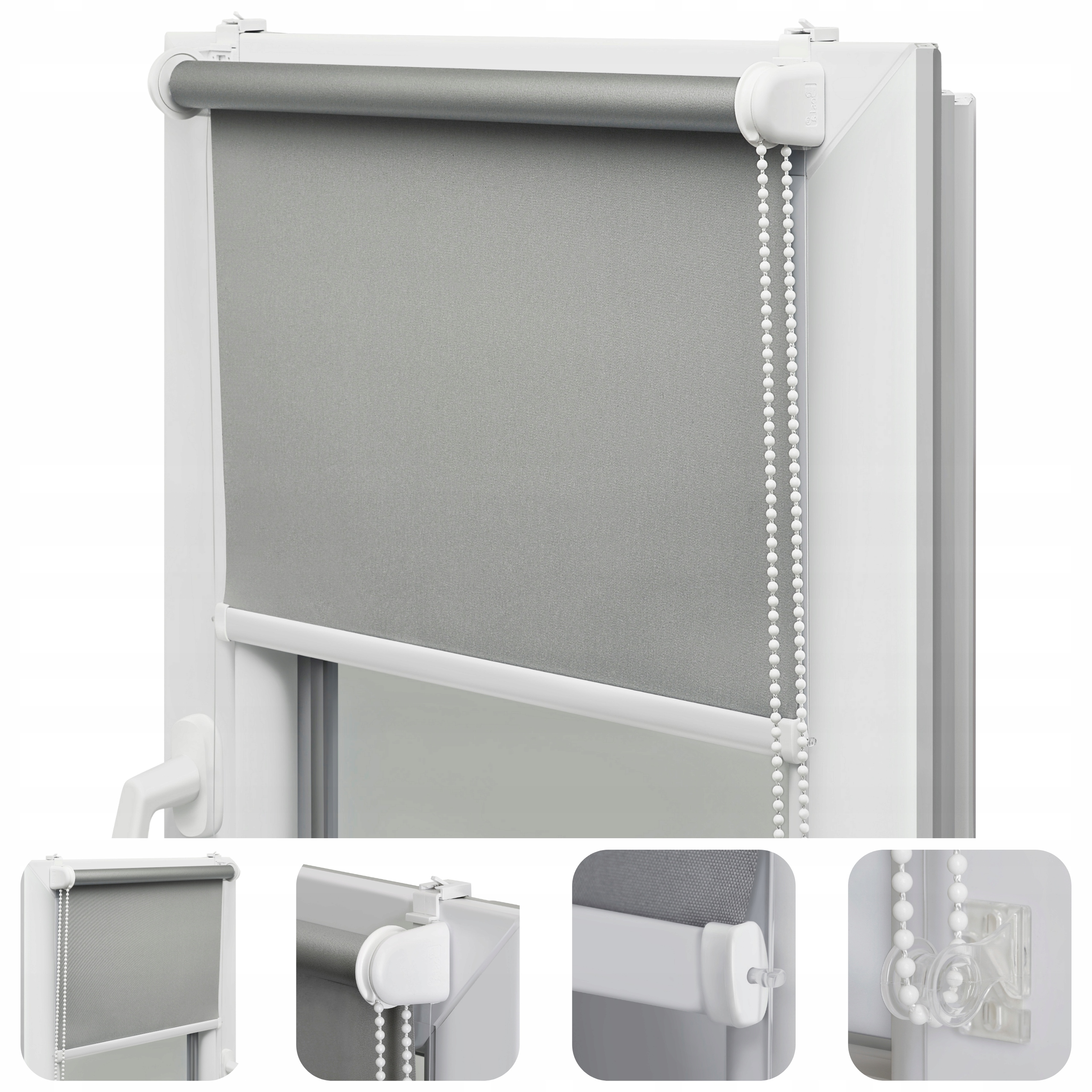 Termická roleta 100% zatemňovací 80 x 230 cm Hotové rolety Neinvazivní