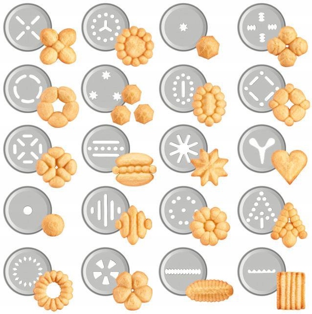 DEKORATOR SZPRYCA PRASKA DO CIASTA TORTÓW METALOWA Materiał dominujący stal nierdzewna