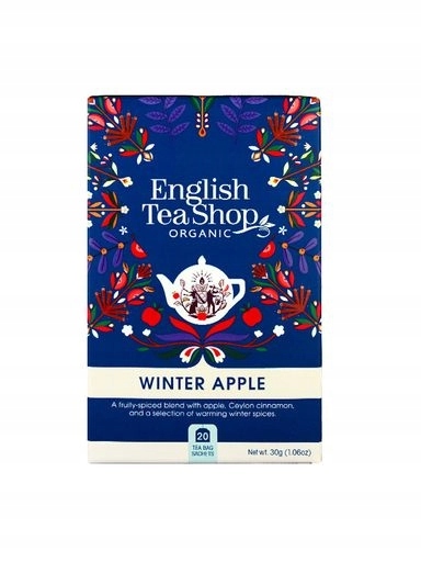 Levně English Tea Čaj Bio Winter Apple 20 sáčků
