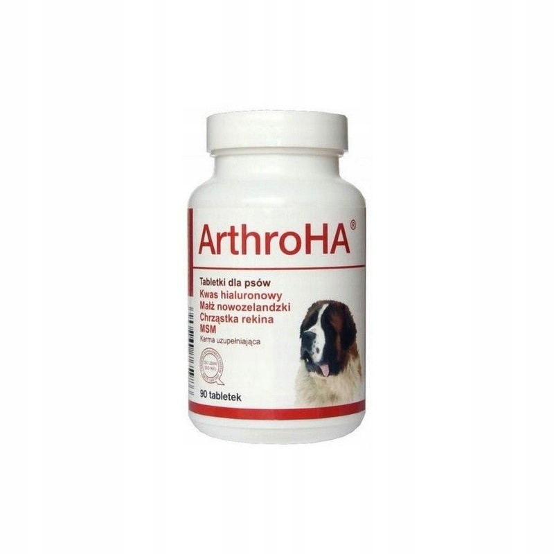 

Arthro Ha 90tabl. Skład Kuracja Stawów Psa