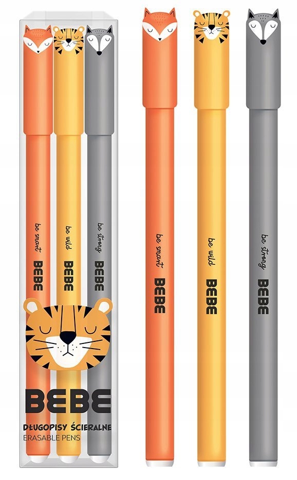 

3x Długopis Friends Boys Wymazywalny Żelowy 0,5 mm