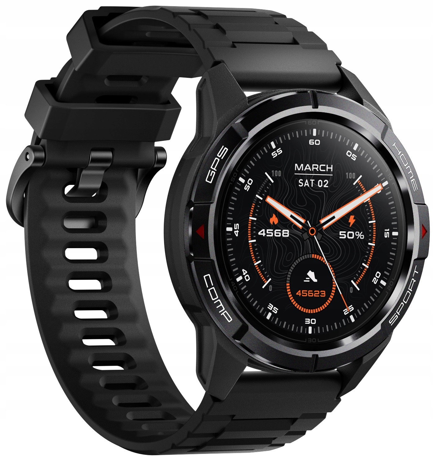 Mibro Smartwatch GS Active 1.3 cala 400 mAh czarny