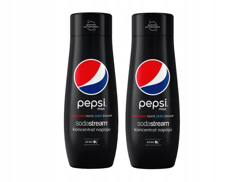 Syrop SODASTREAM Pepsi Max Zero bez cukru 2 x 440