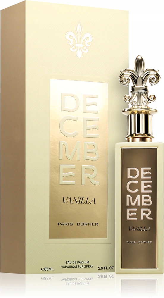 Paris Corner December Vanilla 85 ml parfémovaná voda unisex