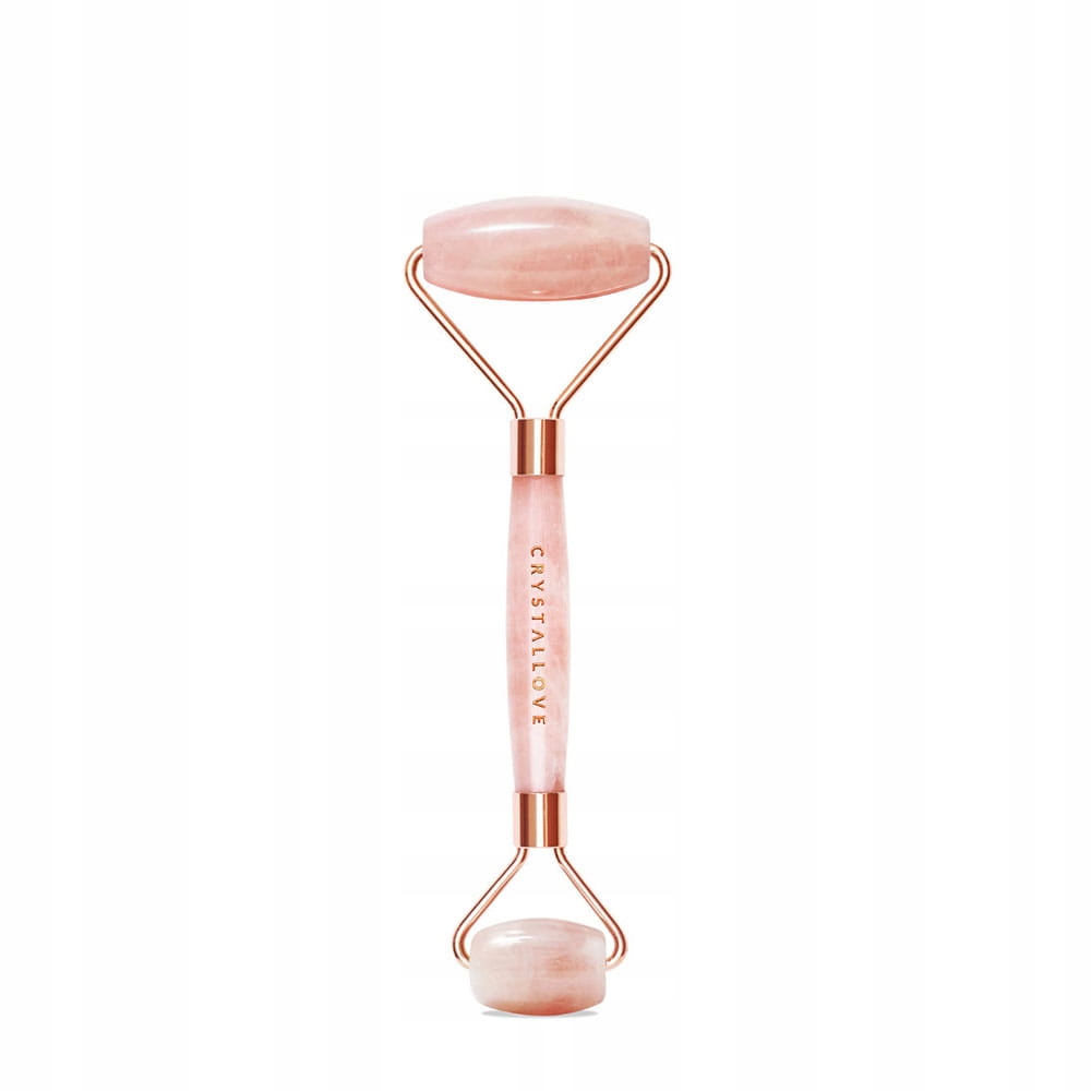 Crystallove Masážní Přístroj Roller Růžový Křemen
