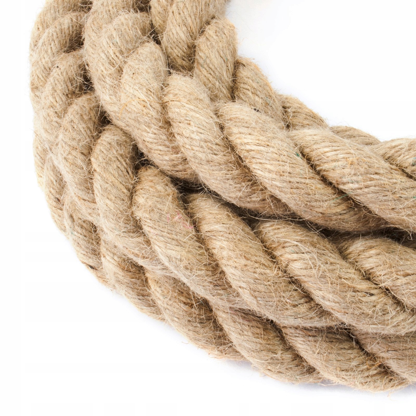 Lano Jutová Juta Dekoratívna námornícka záhradná šnúra Diy 30 mm 45 m