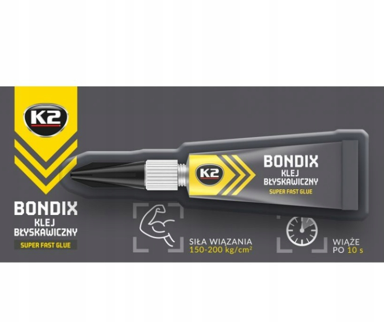 

Klej Szybkoschnący K2 Bondix 3G