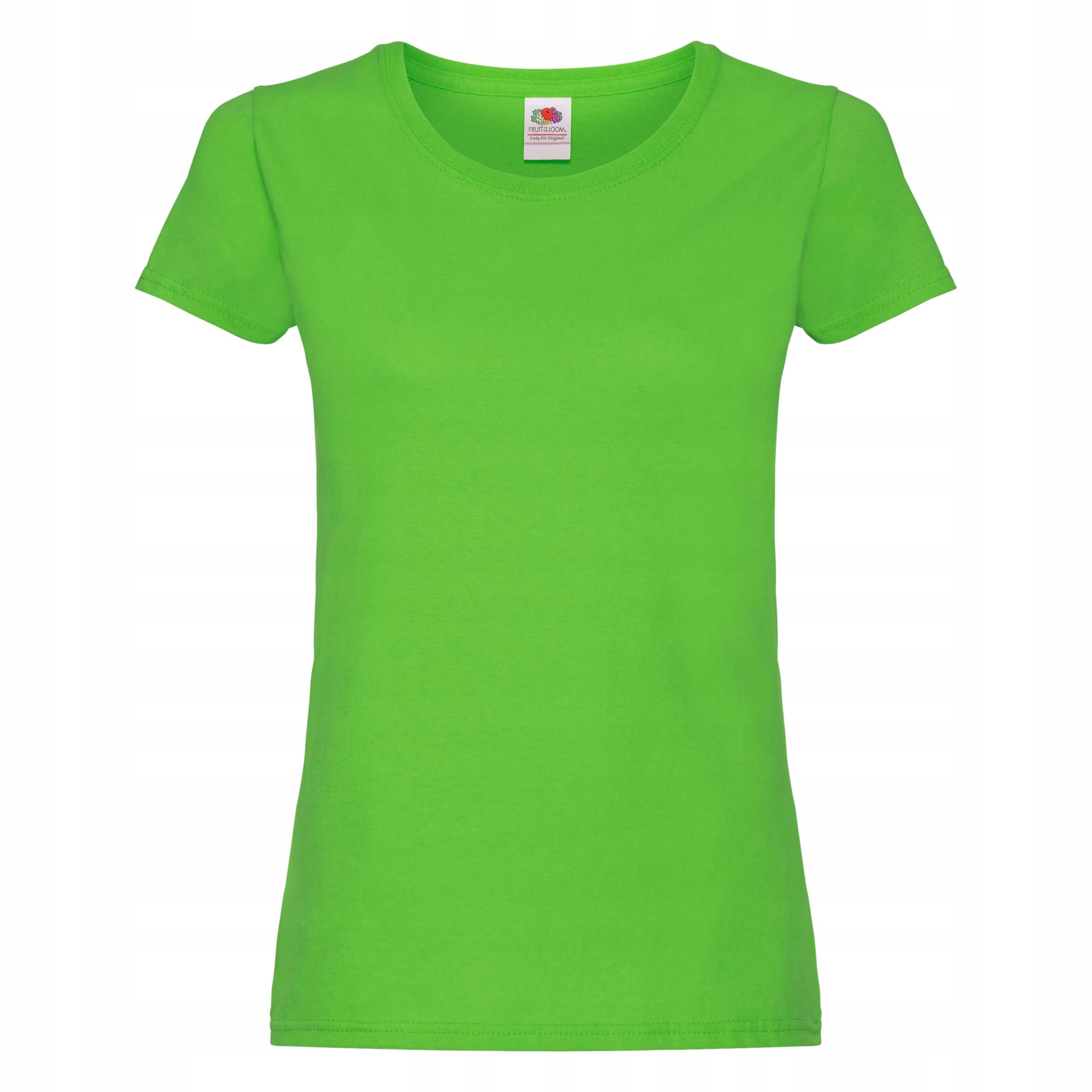 

T-shirt Koszulka Fruit Of The Loom limonka L
